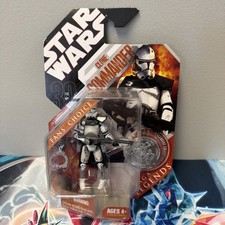 Star Wars 30th Saga Legends Clone Commander 3.75 Figure Hasbro 2007 New