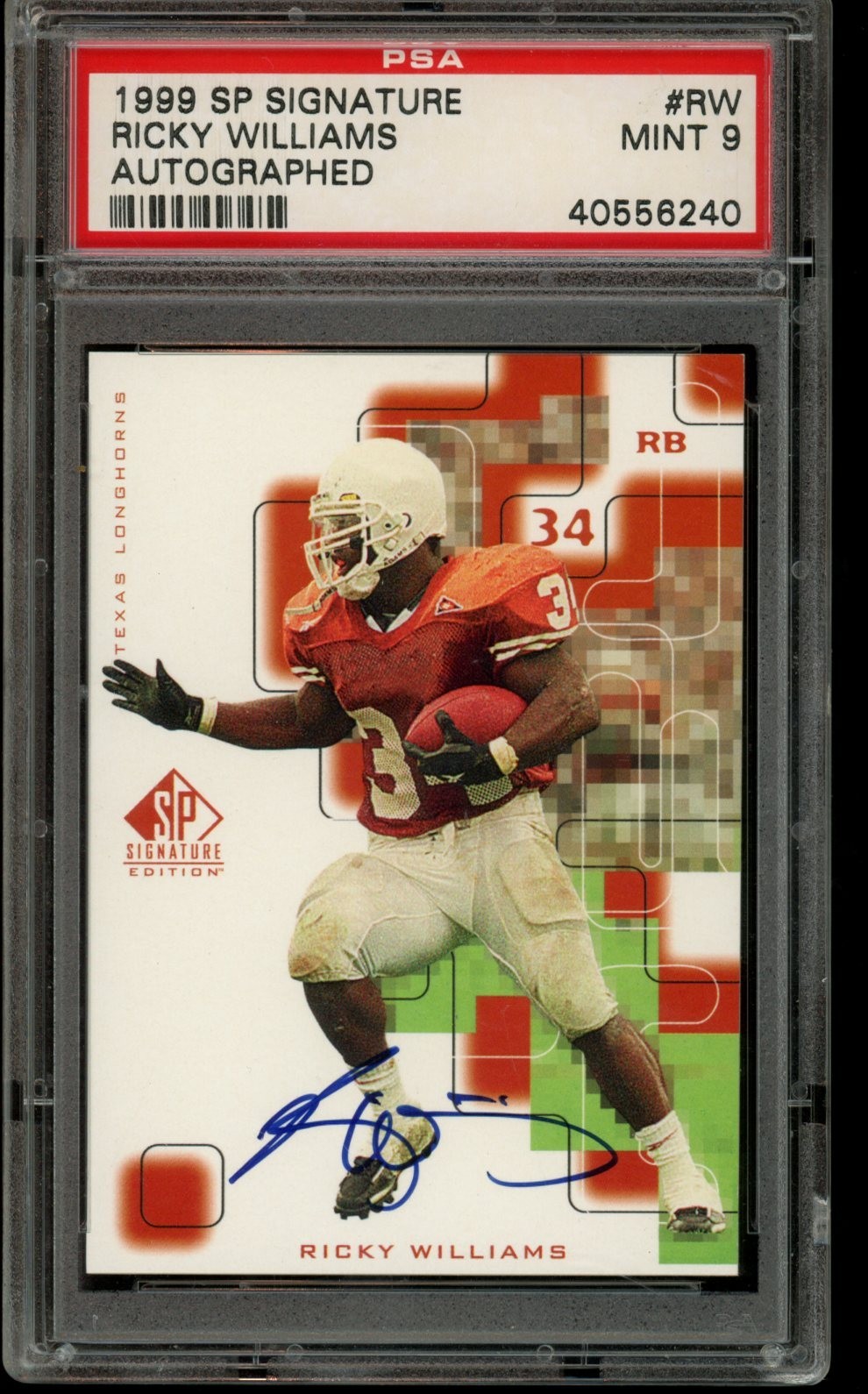 Ricky Williams SP Signature #RW Base