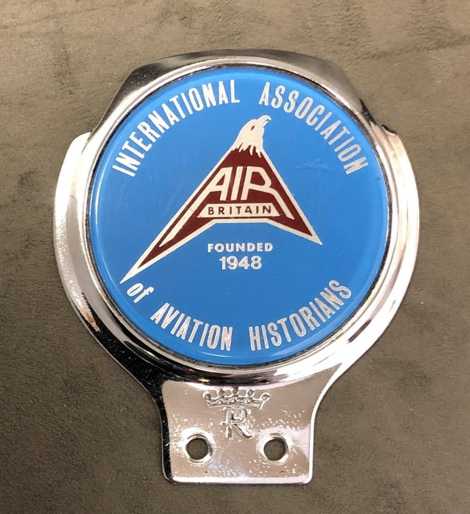 International Association Of Aviation Aeroplane Jet Air Motor Car Badge Emblem