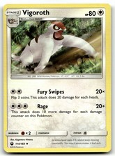 Vigoroth 114/168 Uncommon Celestial Storm Pokemon Moderately Played