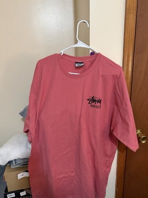 Stussy Honolulu Chapter Tee Shirt Pink XXL | eBay