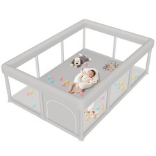 Baby Playpen Baby Playard Large playpen 74 x 50 inch, Playpen for Babies