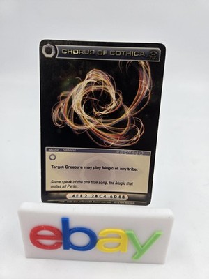 Chaotic Mugic card Ultra Rare Chorus of Cothica Gold Premium