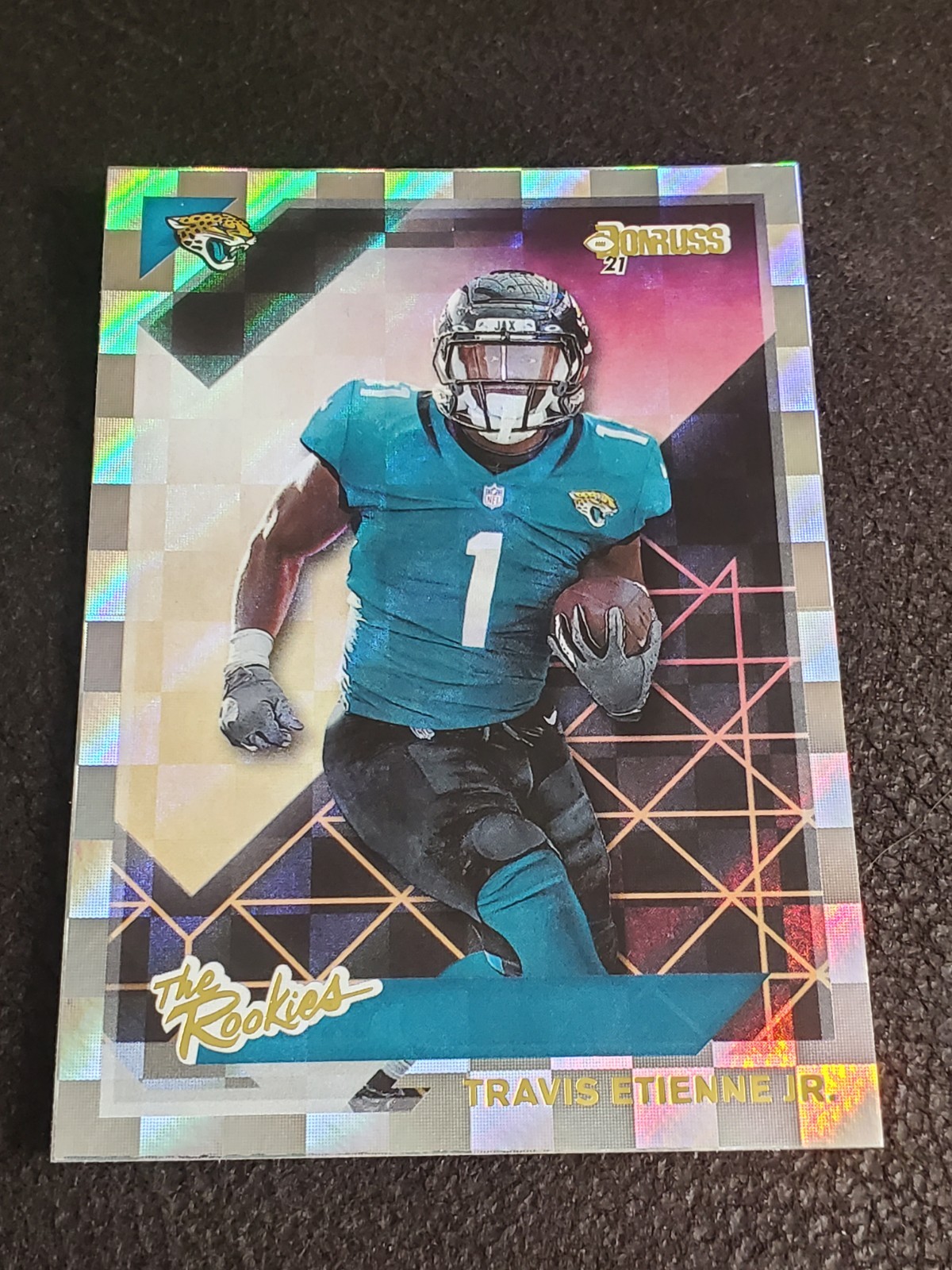 2021 Panini Donruss - The Rookies Travis Etienne #TR-TET (RC)