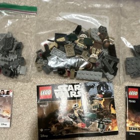 LEGO Star Wars Microfighters Parts Lot + Instructions 30497 75164 75193