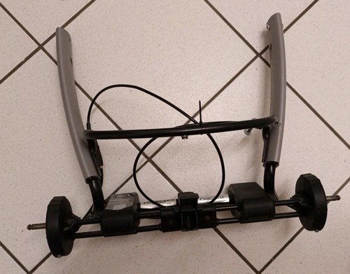 Teutonia Cosmo Achse Hinterachse mit Bremse /Handbremse