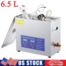 6.5L Ultrasonic Cleaner Timer Heating Machine Digital Industrial Sonic Cleaner