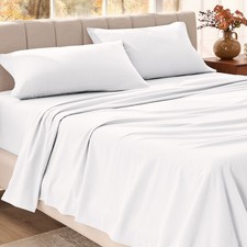 Bare Home Organic Cotton Flannel Sheet Set - 100 Cotton - Double Brushed