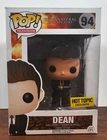 Funko Pop! : Supernatural - Dean Winchester (Undercover Outfit) #94 Hot Topic