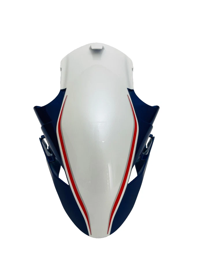 PARAFANGO MV AGUSTA BRUTALE 1090 RR DAL 09 AL 15 BIANCO BLU SPMV80B0B8124 NUOVO - Immagine 2 di 4
