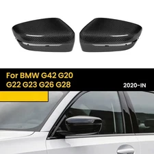 Real Carbon Fiber Rearview Side Mirror Covers for BMW G42 G20 G22 G26 2020-IN 
