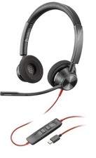 Image of Poly Blackwire 3320-M USB-C/A Binaural Headset Noise Cancelling MS Teams Button