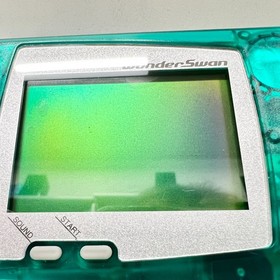 WS -- Wonder Swan Console Skeleton Green -- WonderSwan, Japan. 192