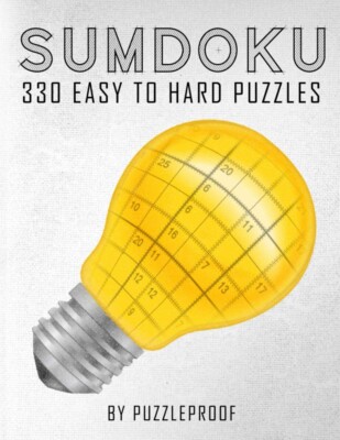Sumdoku Puzzles For Adults: 330 Easy To Hard Sumdoku (Killer Sudoku) Puzzles....