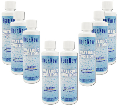 8x 250ml Wasserbetten Conditioner AGUANOVA Agua Nova Pflege Wasserbett Matratzen