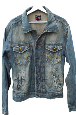 Reward Jeans by NKD men's jeans jacket denim jacket blue men's size M