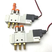 Lot of 2 SMC VQZ1120H-5L-N7 Pneumatic Solenoid Valve, 0.1-0.8MPa 14-116PSI 