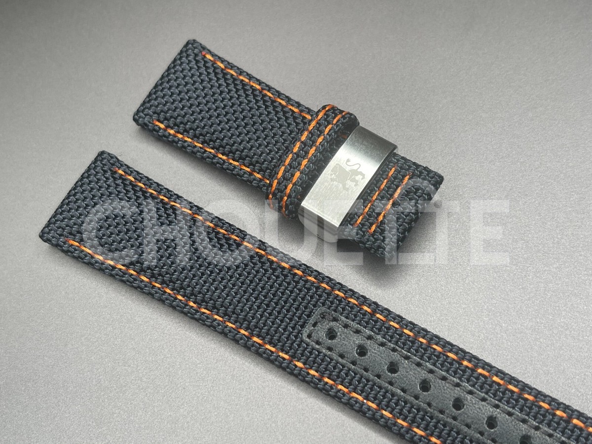 Grand Seiko SBGV247, 9F82-0AK0 20mm Dark Blue Nylon Band with GS