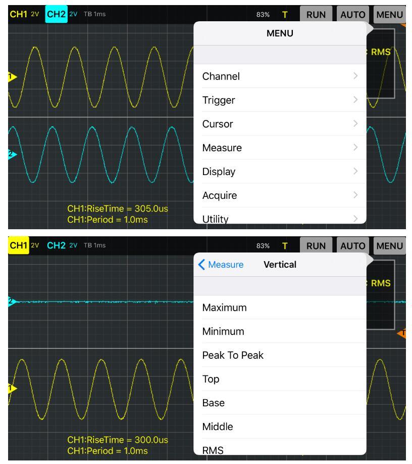 WIFI USB Oscilloscope 2CH 70MHz 250MSa/s for iPhone iPad Android