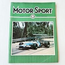 Vintage UK Motor Sport Magazine Speed Brooklands Gazette Vol XLV No 6 June 1969