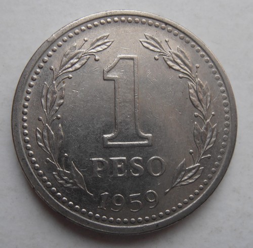 ARGENTINA 1 PESO 1959