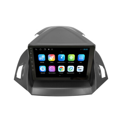 Autoradio Android 12.0 9'' Für Ford Kuga Escape C-Max GPS Navigation DAB CarPlay