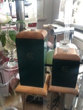 2 STÜCK UHRENSTÄNDER SCHAUFENSTER REGAL GEBRAUCHT