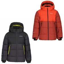 Icepeak Louin Winterjacke Jacke Kinder Jungen Mädchen mit Kapuze und Schneefang