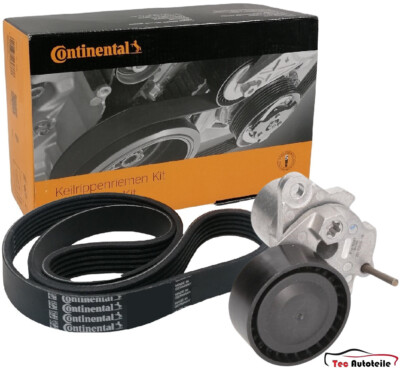 CONTINENTAL Keilrippenriemensatz für Audi Seat Skoda VW 1.8 2.0 GTI TSI TFSI