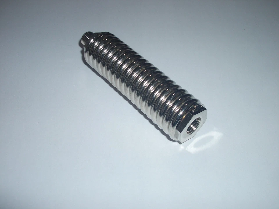 VICTORY S-34S MEDIUM DUTY STAINLESS STEEL CB RADIO ANTENNA SPRING 3/8-24 - Image 2 of 2