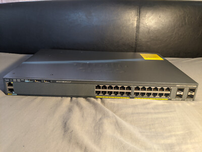 Cisco WS-C2960X-24TS-L Catalyst Ethernet Switch GIGABIT 