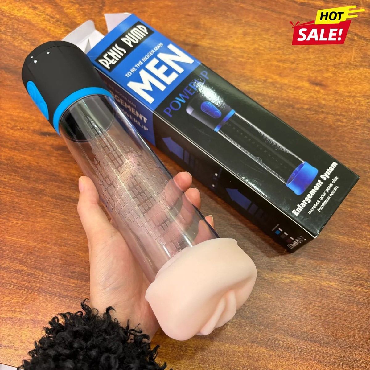 electric penis enlargement vacuum pump Electric Penis Pump for Enlargement Man Vacuum Pump Enlargement Extend Pump  Male Masturbator Penile Bigger Trainer Adult Sex Toy main image 0