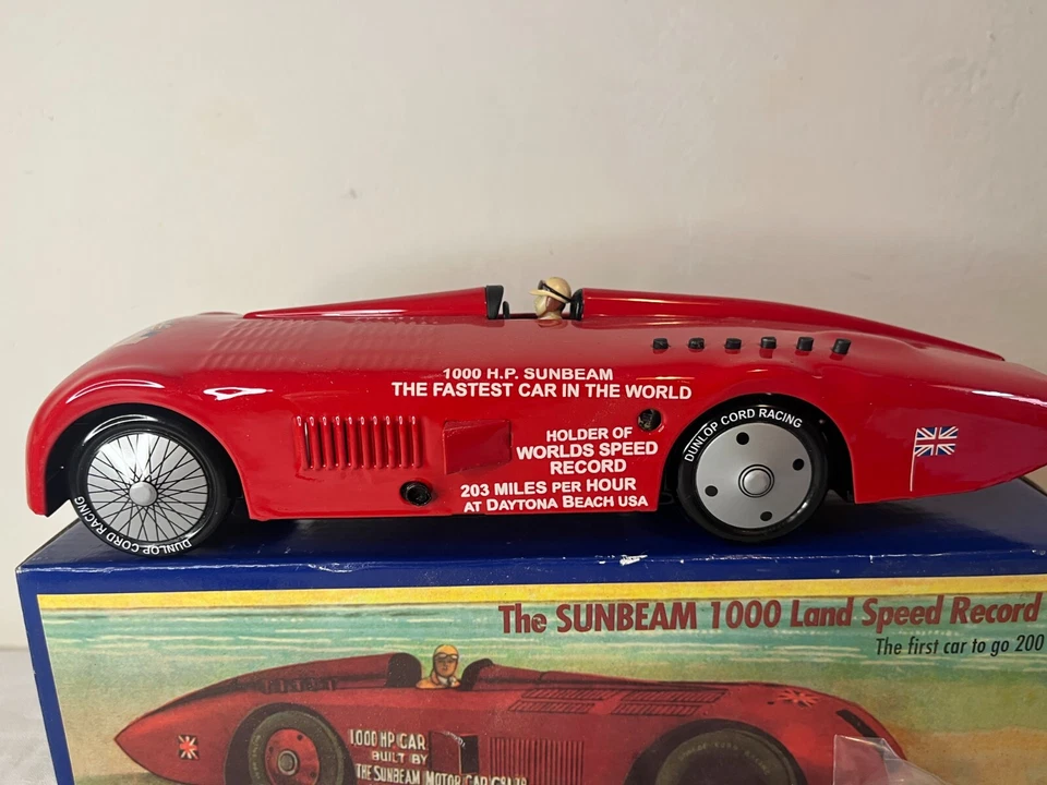 SCHYLLING COLLECTOR SERIES - THE SUNBEAM 1000 LAND SPEED RECORD CAR con scatola - Immagine 2 di 4