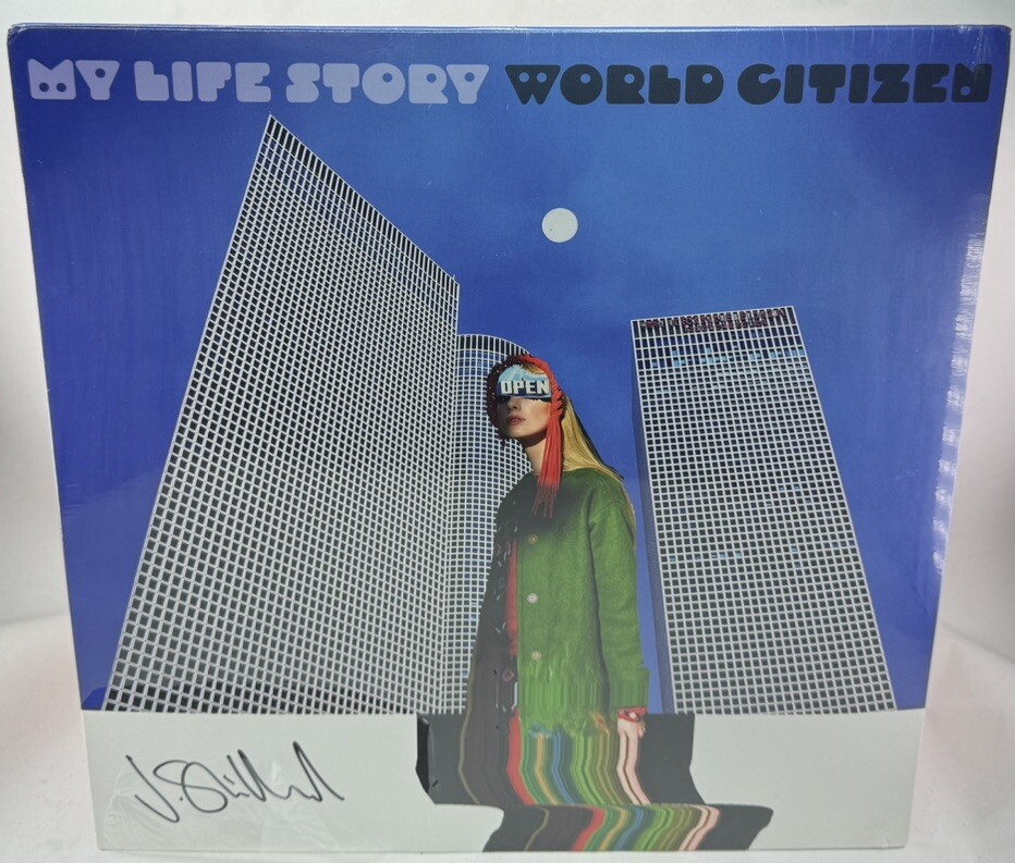 My Life Story World Citizen - New & Sealed White Vinyl LP - Signed By Jake
