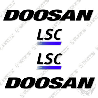 Fits Doosan LSC Decal Kit Light Tower - 7 YEAR OUTDOOR 3M VINYL!