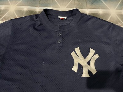 New York Yankees Bernie Williams #51 Mitchell & Ness Jersey Mens