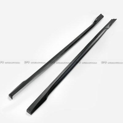 For Kia K5 Optima 2016+ JF FRP Unpainted ZE Style Side Skirt Addon extension kit