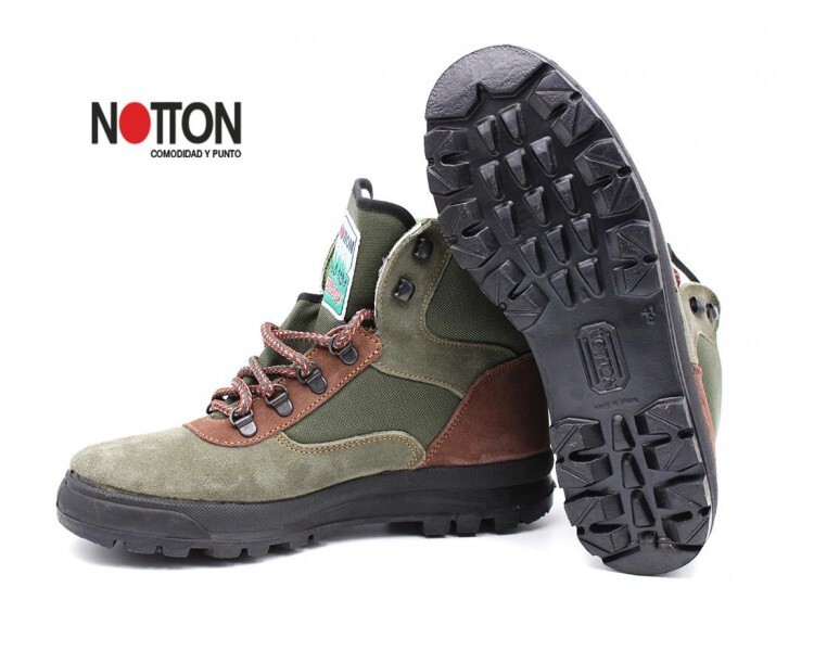 Bota NOTTON Trekking y Senderesmo 50 Suela de Caucho