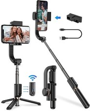 Gimbal Stabilizer For Smartphone, 360  Rotation Auto Balance Small Portable