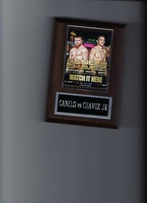 CANELO ALVAREZ vs JULIO CESAR CHAVEZ JR PLAQUE BOXING PHOTO PLAQUE