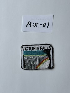 patch travel embroidered Africa Zimbabwe Victoria Falls