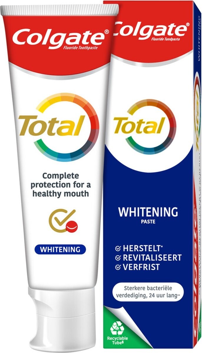 Dentifricio Colgate Total - Bianchezza naturale - 75 ml- PEZZI 3.