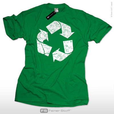 The Recycling Sheldon's Fan T-Shirt as seen @ TV Nerd big bang theory Cooper