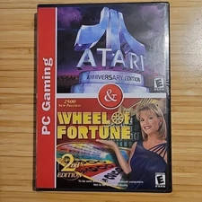 Atari Anniversary Edition & Wheel of Fortune 2nd Edition  PC game. NEW SEALED! 