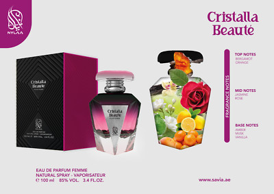 Cristalla Beaute Eau de Parfum 100 ml von NYLAA Parfüm ( 14,99  /100 ml)