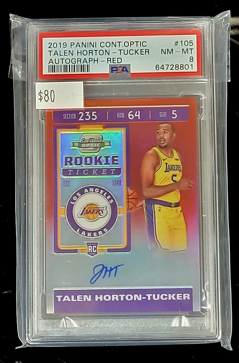 2019-20 Panini Contenders Optic - Talen Horton-Tucker #105 for