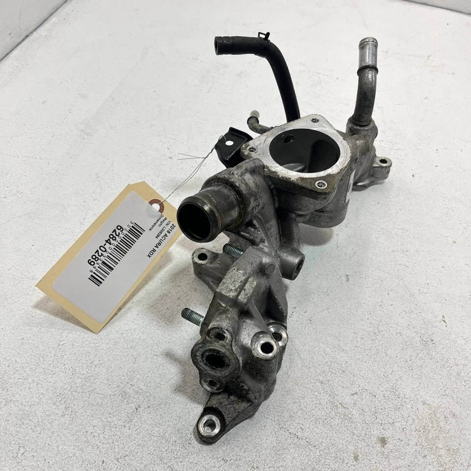 ACURA RDX 2016-2018 3,5 L 55 K MDX paso de agua termostato carcasa OEM Foto 2 de 4