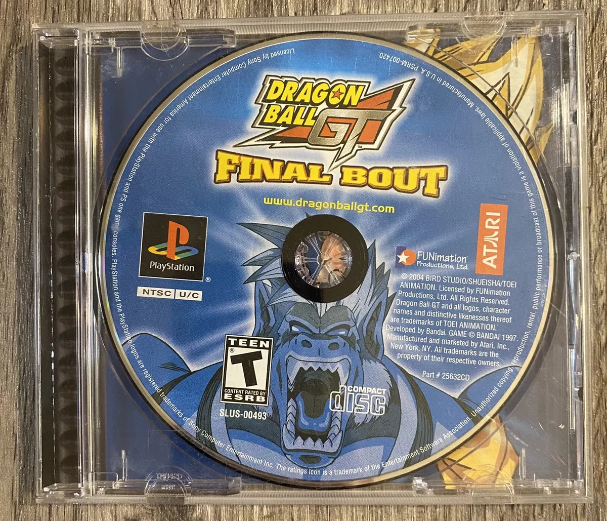 Sony PlayStation 1 Dragon Ball GT: Final Bout Video Games for sale