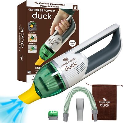 #ad Horsepower Duck Cordless Compact Vacuum AS SEEN ON TV New $35.00