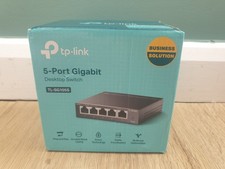 TP-Link TL-SG105S Ethernet 5 Port Gigabit Desktop Switch Free Postage